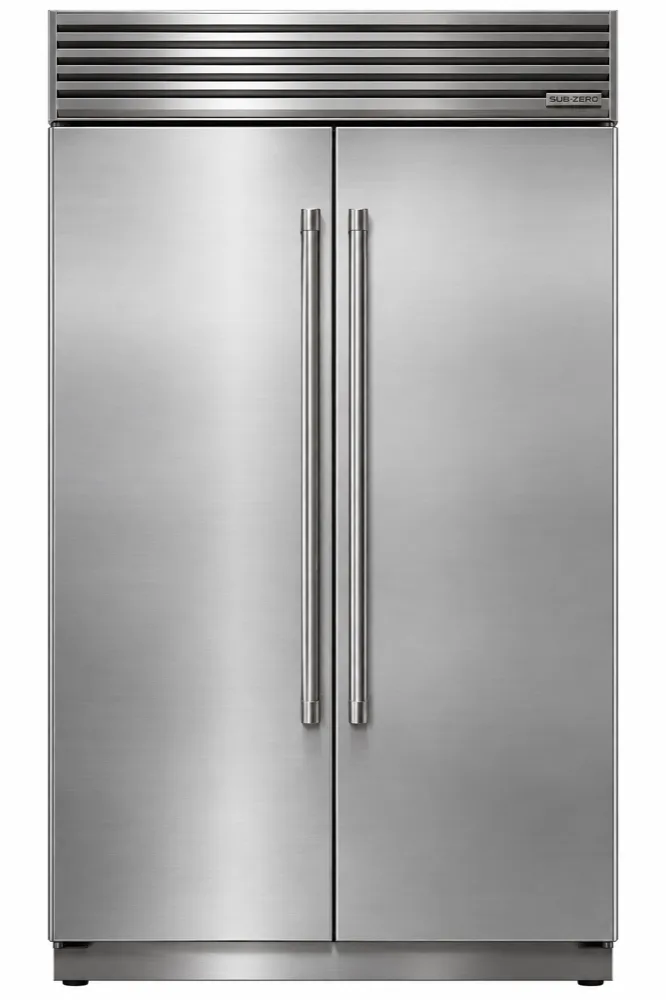 Sub-Zero built-in side-by-side refrigerator repair in San Diego